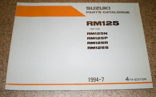 Catalogo ricambi suzuki 125 - suzuki,